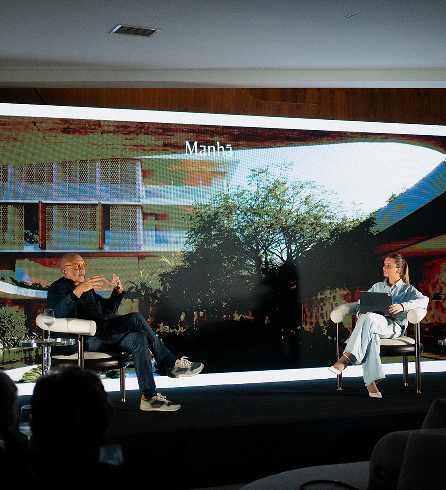 Arthur Casas e Amanda Ferber